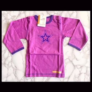 ORGANIC YOGA SET 2 piece (NEW) Size 2T STAR motif